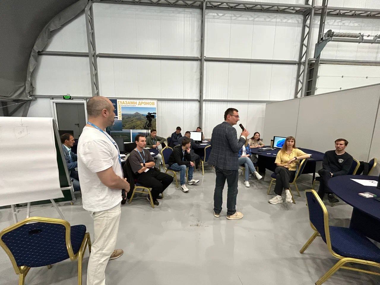 Штабная игра по внедрению дронов прошла на Сахалине